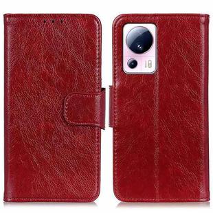 For Xiaomi 13 Lite / Civi 2 Nappa Texture Leather Phone Case(Red)