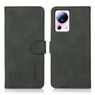 For Xiaomi 13 Lite / Civi 2 KHAZNEH Matte Texture Leather Phone Case(Green)