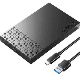 ORICO ORICO-2526C3-V1 2.5 inch USB 3.0 USB-A to Type-C Hard Drive Enclosure External Storage Case (Black)