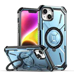 For iPhone 14 / 13 Armor Series Holder Phone Case(Blue)