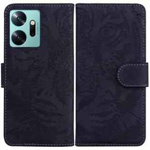 For Infinix Zero 20 Tiger Embossing Pattern Leather Phone Case(Black)