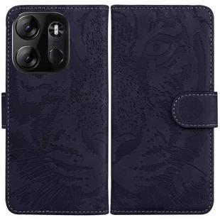 For Tecno Spark Go 2023 / Pop 7 Pro Tiger Embossing Pattern Leather Phone Case(Black)