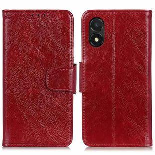 For Honor X5 Nappa Texture Flip Leather Phone Case(Red)