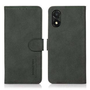 For Honor X5 KHAZNEH Matte Texture Leather Phone Case(Green)