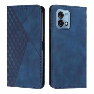 For Motorola Moto G Stylus 5G 2023 Diamond Pattern Splicing Skin Feel Magnetic Phone Case(Blue)