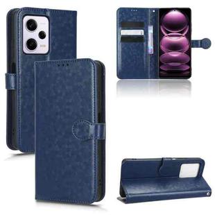 For Xiaomi Redmi Note 12 Pro 5G Honeycomb Dot Texture Leather Phone Case(Blue)