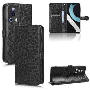 For Xiaomi 13 Lite / Civi 2 / 12 Lite NE Honeycomb Dot Texture Leather Phone Case(Black)