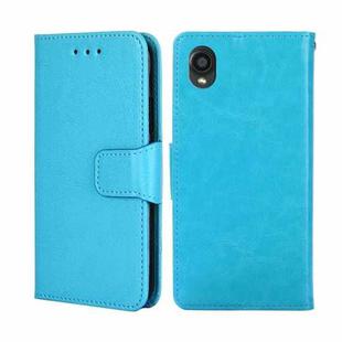 For Kyocera Digno BX2-Digno SX2-A101KC Crystal Texture Leather Phone Case(Sky Blue)