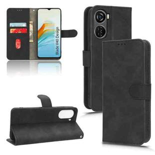 For ZTE Blade V40 Design Skin Feel Magnetic Flip Leather Phone Case(Black)