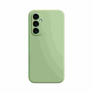 For Samsung Galaxy A34 5G Imitation Liquid Silicone Phone Case(Matcha Green)
