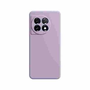 For OnePlus 11 Imitation Liquid Silicone Phone Case(Purple)