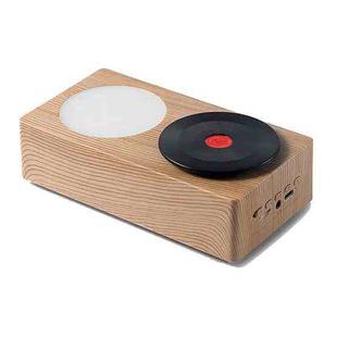 T19 Creative Retro Desktop Wireless Bluetooth Speaker(Wood)