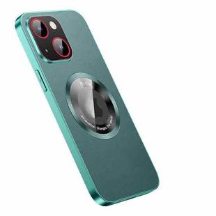 For iPhone 14 Pro Max R-JUST RH05 Magnetic Leather Metal Phone Case(Green)