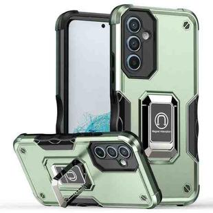 For Samsung Galaxy A54 Non-slip Shockproof Armor Phone Case with Ring Holder(Green)