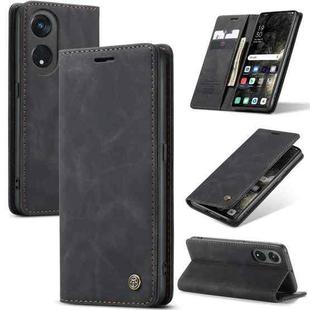For OPPO Reno8 T 5G CaseMe 013 Multifunctional Horizontal Flip Leather Phone Case(Black)