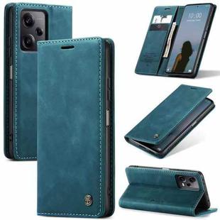 For Xiaomi Redmi Note 12 Pro+ 5G CaseMe 013 Multifunctional Horizontal Flip Leather Phone Case(Blue)