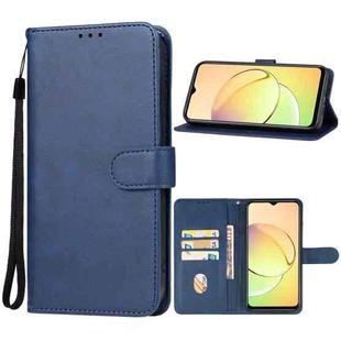 For Realme 10T Leather Phone Case(Blue)