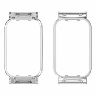 For Redmi Band 2 Metal Frame Watch Protective Case(Silver)