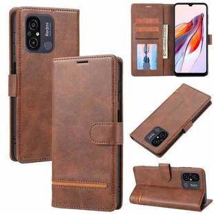 For Xiaomi Redmi 12C / 11A Classic Wallet Flip Leather Phone Case(Brown)