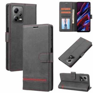 For Xiaomi Redmi Note 12 Pro+  5G China Classic Wallet Flip Leather Phone Case(Black)