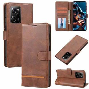 For Xiaomi Poco X5 Pro Classic Wallet Flip Leather Phone Case(Brown)