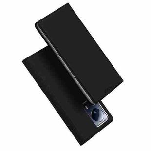 For Xiaomi 13 Lite DUX DUCIS Skin Pro Series Flip Leather Phone Case(Black)