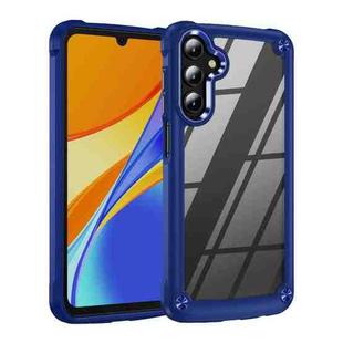 For Samsung Galaxy A24 4G / A25 5G TPU + PC Lens Protection Phone Case(Blue)