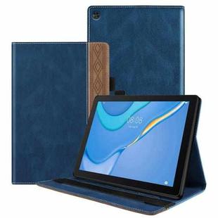 For Huawei MatePad SE Splicing Series Tablet Leather Case(Royal Blue)