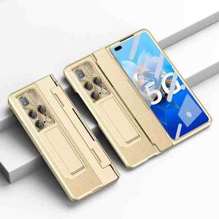 For Huawei Mate X2 Integrated Full Coverage Phone Case with Hinge(Gold)