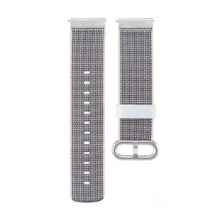 For Garmin Vivoactive 3 Nylon Watch Band with Buckle(Grey)