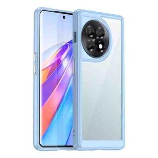 For OnePlus 11R 5G Colorful Series Acrylic + TPU Phone Case(Blue)