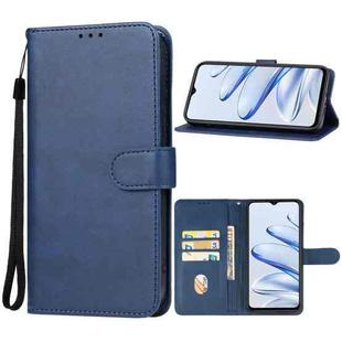 For vivo iQOO Z7x Leather Phone Case(Blue)