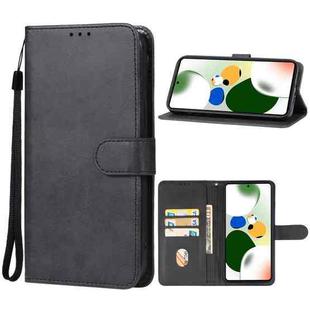 For Xiaomi Redmi Note 12 Turbo / Poco F5 Leather Phone Case(Black)