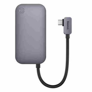 Baseus WKWJ000013 4 in 1 USB-C / Type-C to USB3.0+HDMI+USB-C / Type-C+3.5mm HUB Adapter(Space Grey)