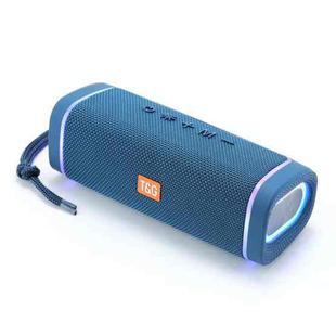 T&G TG375 Outdoor Portable LED Light RGB Wireless Bluetooth Speaker Subwoofer(Blue)