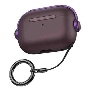 For AirPods Pro 2 Wireless Earphones TPU Protective Case(Purple)