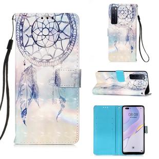 For Huawei nova 7 Pro 5G 3D Painting Horizontal Flip Leather Case with Holder & Card Slot & Lanyard(Fantasy Wind Chimes)