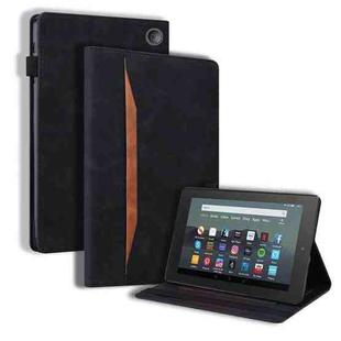 For Amazon Kindle Fire 7 2022 Business Shockproof Horizontal Flip Leather Tablet Case with Wake-up Function(Black)