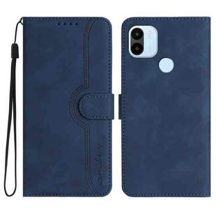 For Xiaomi Redmi A1+ Heart Pattern Skin Feel Leather Phone Case(Royal Blue)