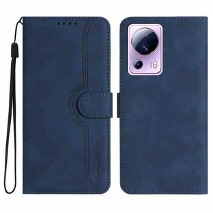 For Xiaomi Civi 2 Heart Pattern Skin Feel Leather Phone Case(Royal Blue)