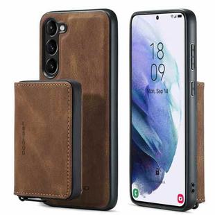 For Samsung Galaxy A54 5G / A54 4G JEEHOOD Magnetic Zipper Horizontal Flip Phone Leather Case(Brown)