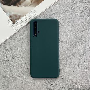 For Huawei Honor 20 Shockproof Frosted TPU Protective Case(Green)