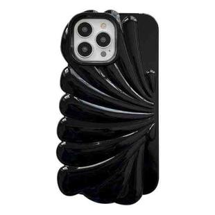 For iPhone 13 Shiny Shell Texture Phone Case(Black)