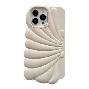 For iPhone 12 Pro Shiny Shell Texture Phone Case(White)