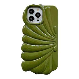 For iPhone 11 Pro Max Shiny Shell Texture Phone Case(Green)