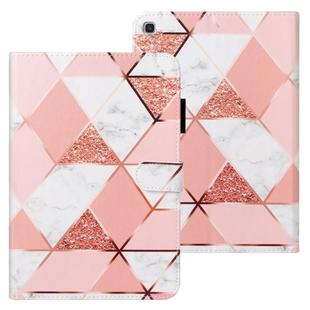 For Nokia Lumia 720 Cross Texture Painted Horizontal  Leather Case with Sleep / Wake-up Function & Card Slot & Holder & Wallet(Pink Marble)