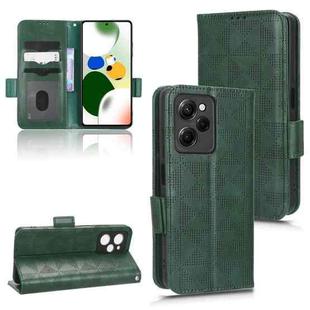 For Xiaomi Redmi Note 12 Pro Speed Symmetrical Triangle Leather Phone Case(Green)