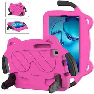 For Huawei MediaPad M3 8.0 Ice Baby EVA Shockproof Hard PC Tablet Case(Rose Red)