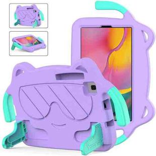 For Samsung Galaxy Tab A7 Lite 8.7 T220 / T225 Ice Baby EVA Shockproof Hard PC Tablet Case(Light Purple)