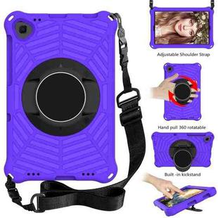 For Lenovo Tab K10 Spider King Silicone Protective Tablet Case(Purple)